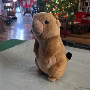Charming Tan Stuffed Prairie Dog Plush